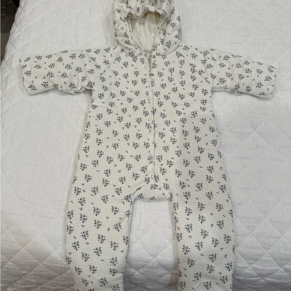 Konges Slojd Baby Girl Hooded Coverall